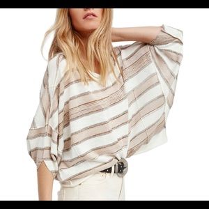 Free People Womens Love Me Too Dolma Knit Sweater